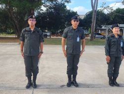 เข้าแถวเคารพธงชาติ กล่าวคำสัตย์ปฏิญาณ ตรวจยอดกำลังพล ตรวจเครื่องแบบและทรงผม พร้อมชี้แจงหัวข้อราชการ